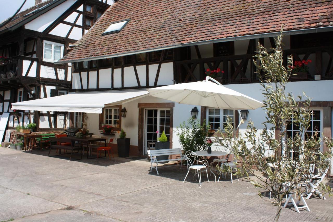 La Grange Aux Coqs Bed & Breakfast Ittenheim Luaran gambar